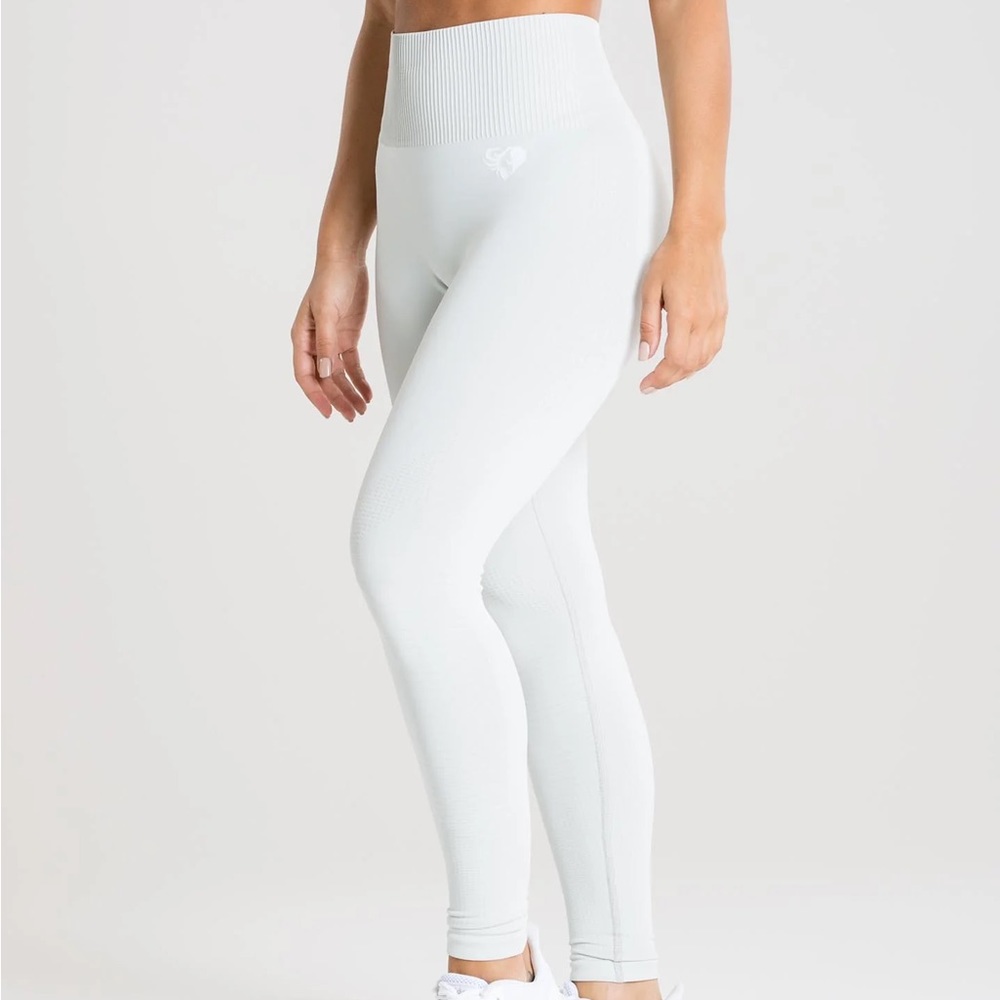 Women’s Best Power Seamless Leggings Washed Light Grey Small
